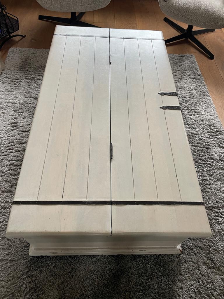 kist op wielen, Huis en Inrichting, Woonaccessoires | Kisten, Ophalen, 100 tot 150 cm, Zo goed als nieuw, Minder dan 50 cm