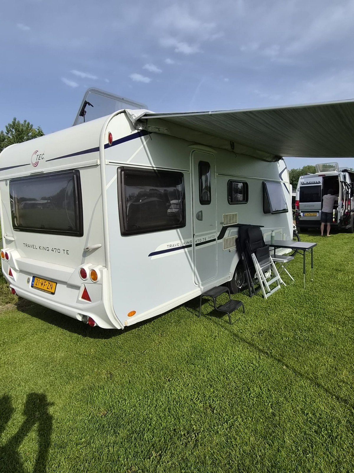 Caravan TEC Travel King 470 energy + mover, Standaardzit, T.E.C., Particulier, Schokbreker
