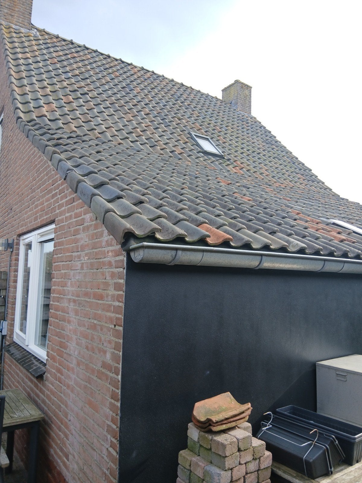 Gratis dakpannen, Ophalen, Gebruikt, Steen of Klei, 15 m² of meer