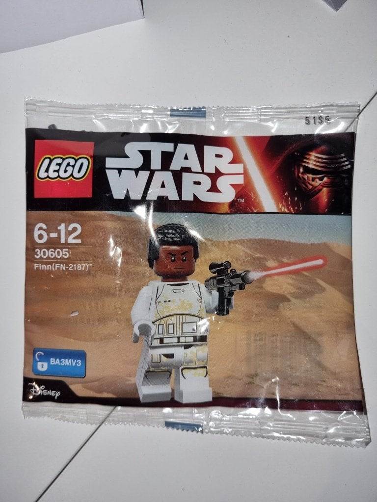 LEGO Star Wars 30605 Finn (FN-2187) polybag, sealed, Inclusief accessoires, Star Wars, Lego, Nieuw