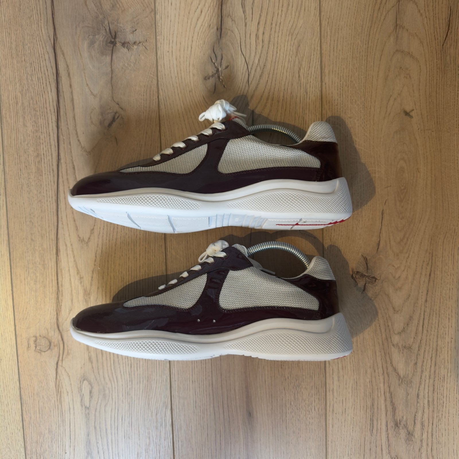 Prada sneakers maat 45 Bordeaux rood, Overige kleuren, Nieuw, Ophalen of Verzenden, Sneakers of Gympen