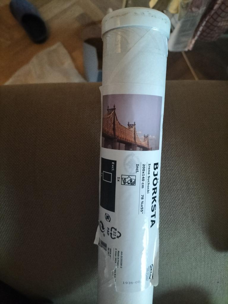 IKEA PREMIÄR Canvas – New York Queensboro Bridge 200x140 cm, Ophalen, Oorspronkelijke maker, Nieuw, 125 cm of meer