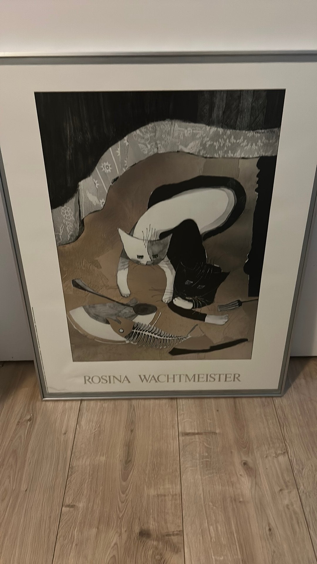 Rosina Wachtmeister poster ingelijst, Ophalen, 50 – 75, Minder dan 50 cm, Gebruikt