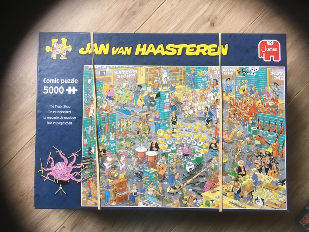 Jan van haasteren 5000 stukjes en 3000 stukjes, Ophalen of Verzenden, Meer dan 1500 stukjes, Zo goed als nieuw