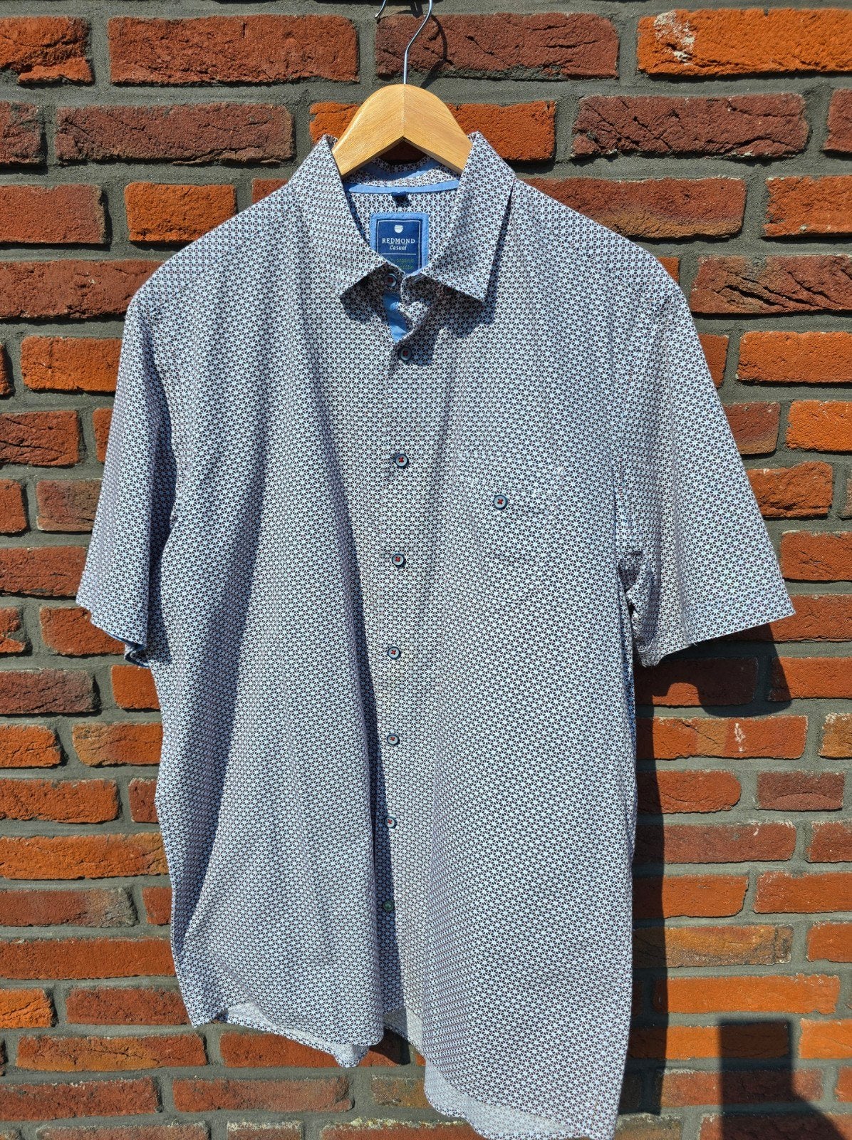 Redmond Casual Overhemd, Ophalen of Verzenden, Zo goed als nieuw, Redmond Casual, Halswijdte 41/42 (L)