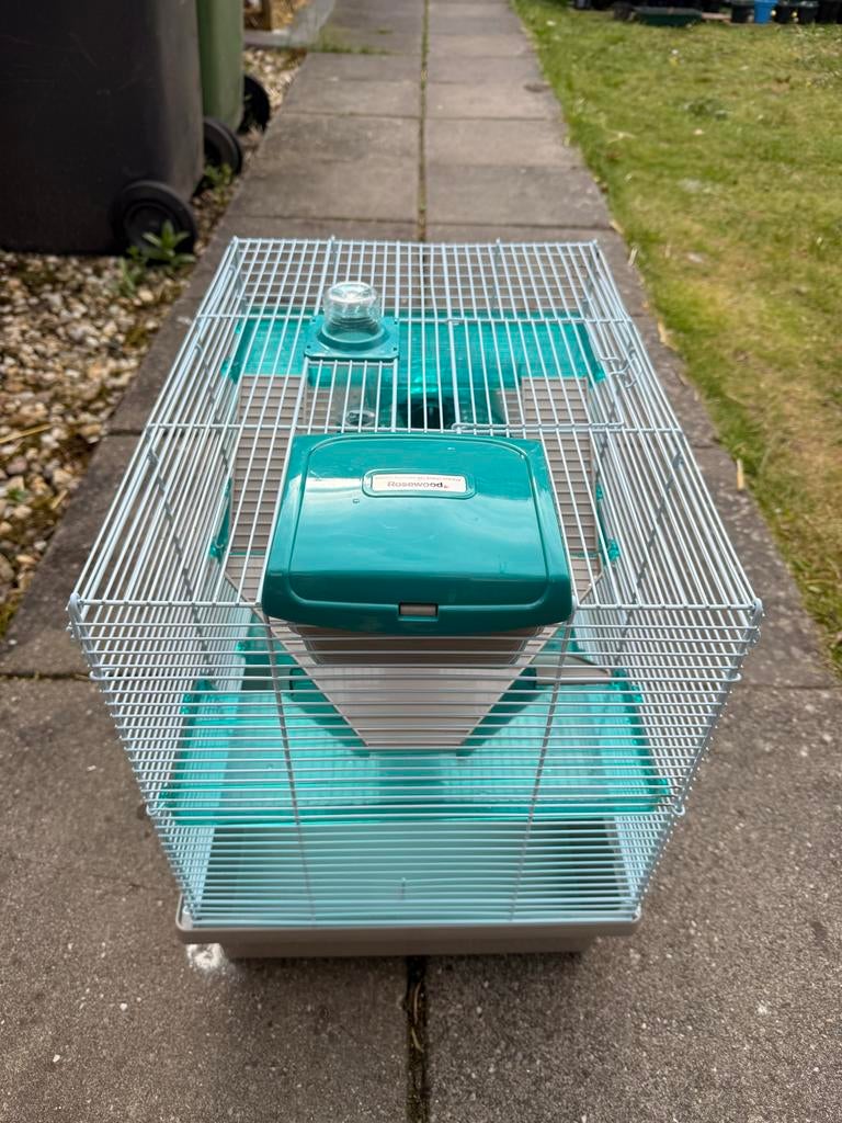 Hamster Cage - Gebruikt, Dieren en Toebehoren, Knaagdieren en Konijnen | Hokken en Kooien, Minder dan 60 cm, Kooi, Gebruikt, Minder dan 75 cm