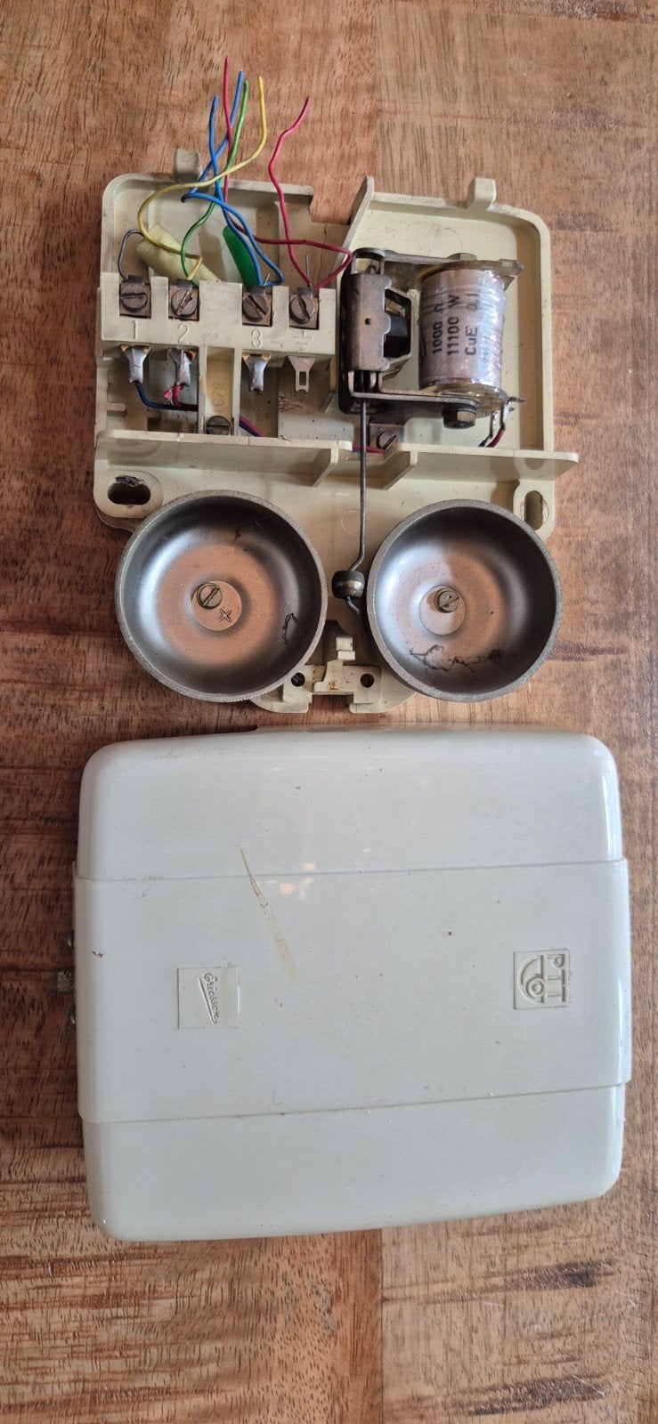 Vintage PTT Telefoonbel - Jaren '60, Ophalen of Verzenden, Gebruikt
