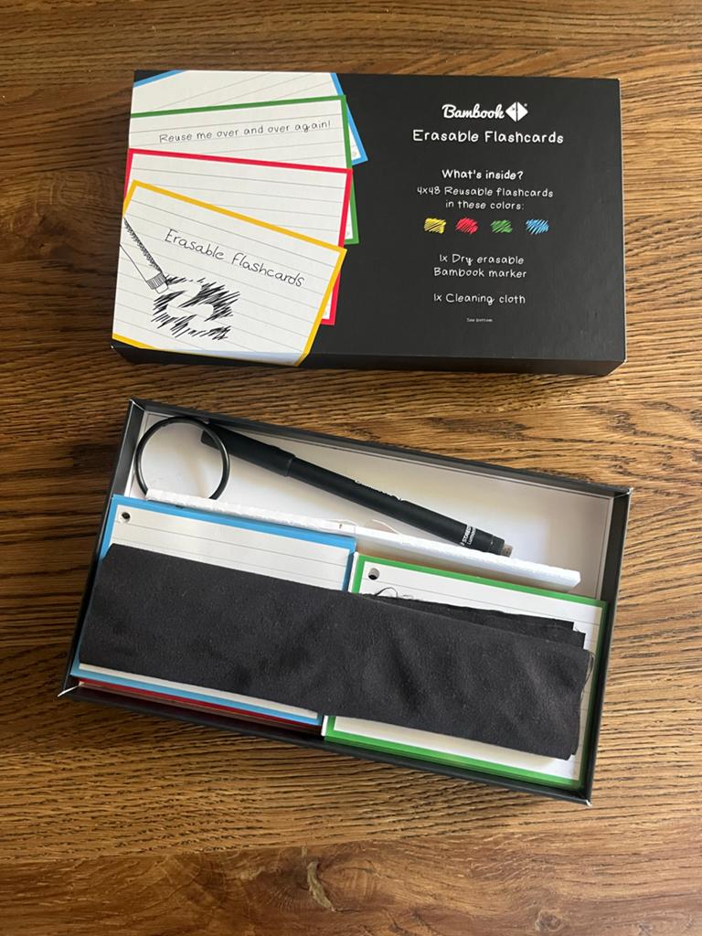 Erasable flashcards, Diversen, Schoolbenodigdheden, Ophalen, Zo goed als nieuw