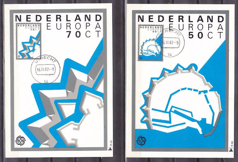 Maximum kaarten uitgave Zaanstad nr. 44-45, Ophalen of Verzenden, Briefkaart