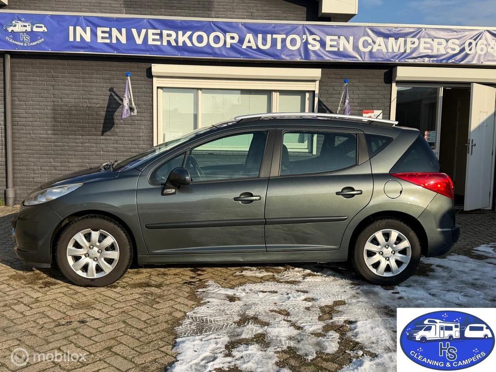Peugeot 207 SW 1.4 VTi X-line, Origineel Nederlands, Handgeschakeld, Euro 4, Zilver of Grijs