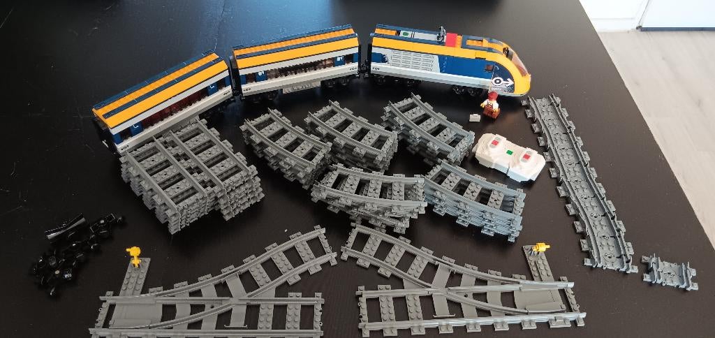 LEGO electrische trein, Lego, Ophalen of Verzenden, Zo goed als nieuw, Complete set