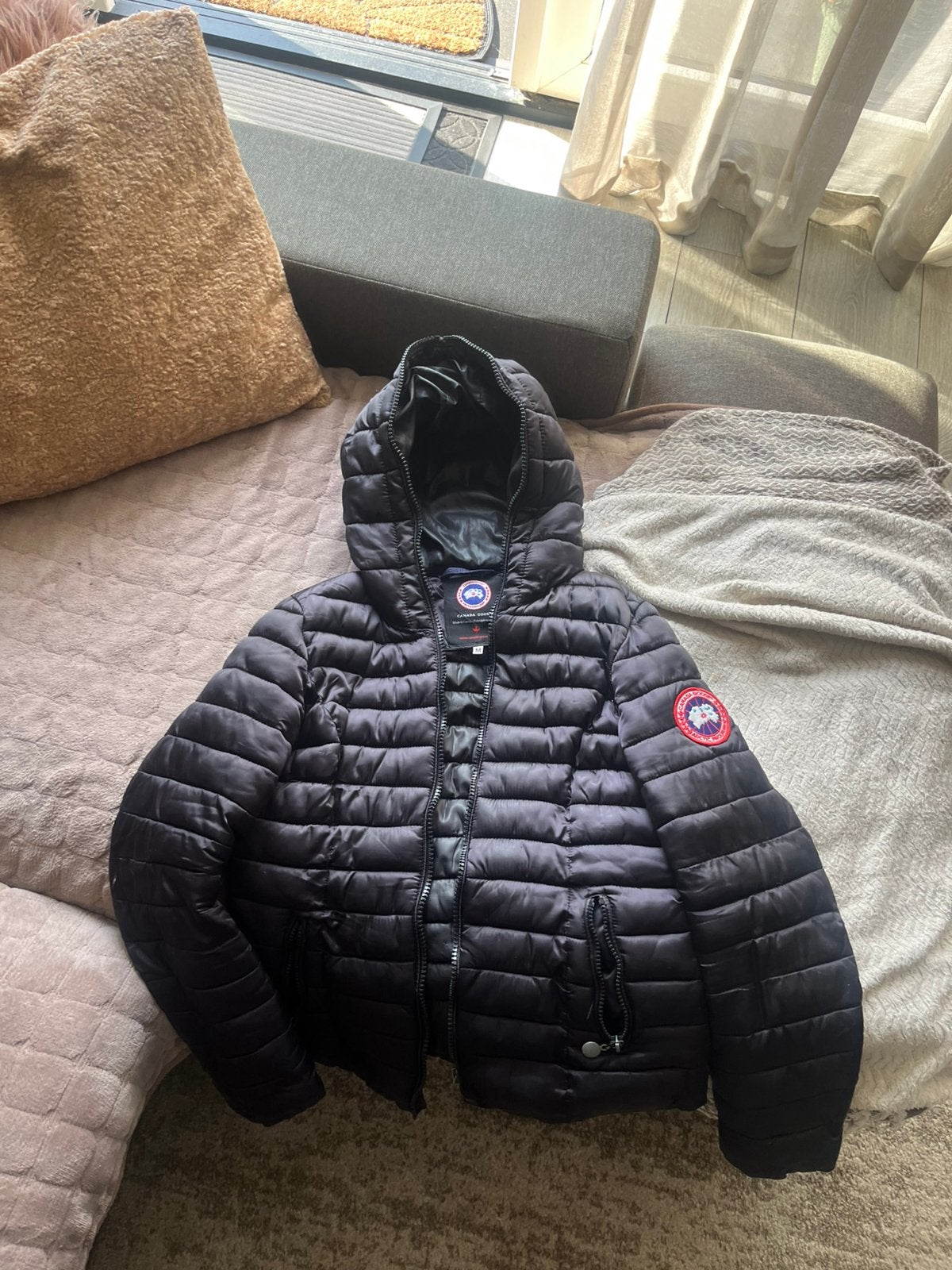 Canada goose jas, Ophalen of Verzenden, Zo goed als nieuw, Zwart