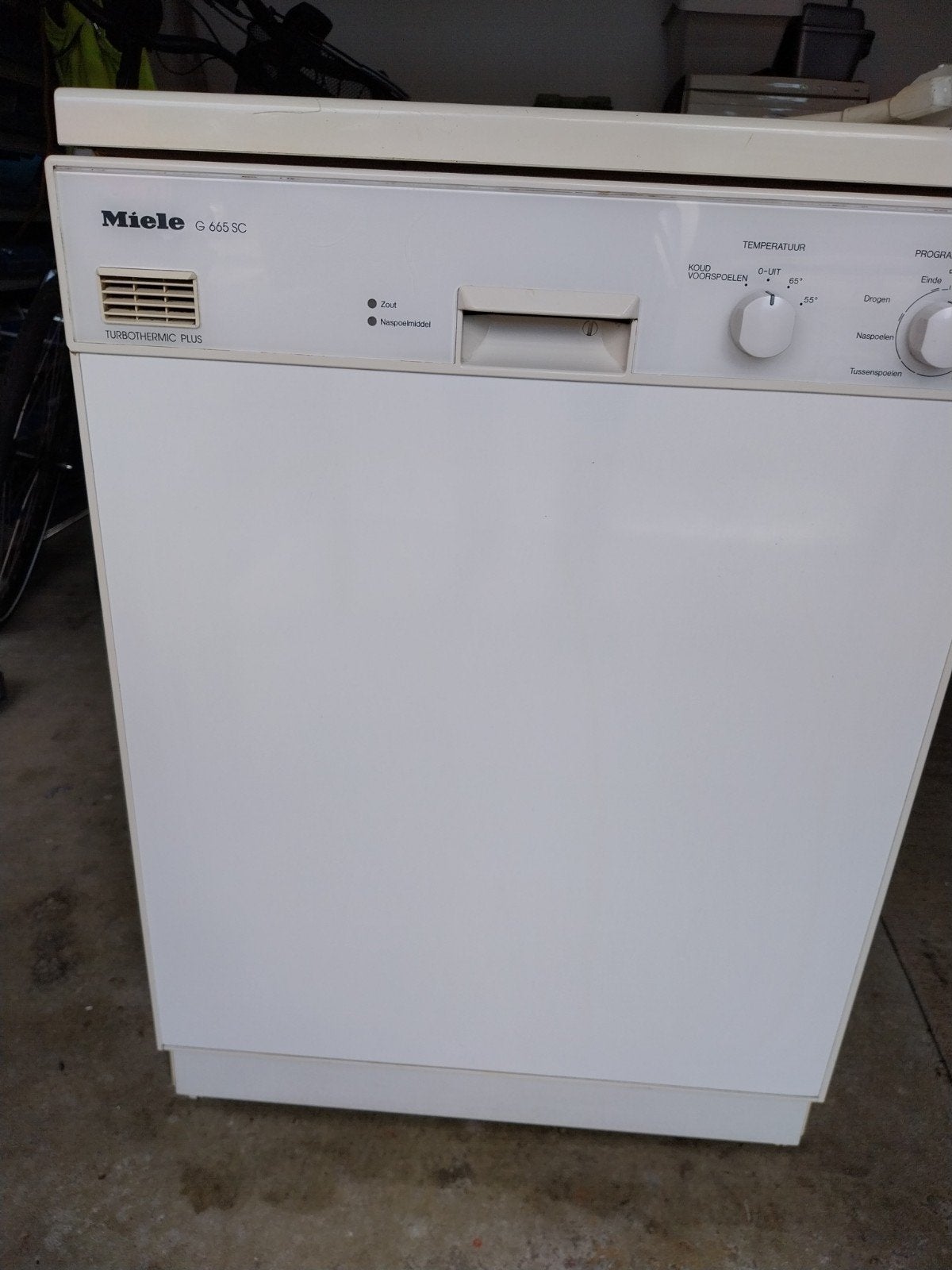 Miele G 665 SC Vrijstaande Vaatwasser - Wit, Witgoed en Apparatuur, Vaatwasmachines, Ophalen of Verzenden, Gebruikt