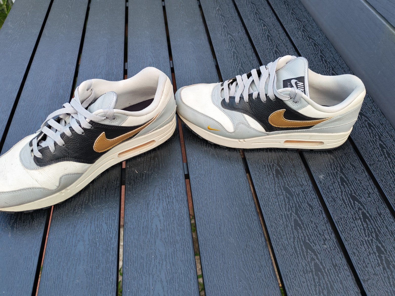 Nike Air Max 1 By You Custom Sneakers Maat 46, Kleding | Heren, Schoenen, Overige kleuren, Nike, Ophalen of Verzenden, Sneakers of Gympen