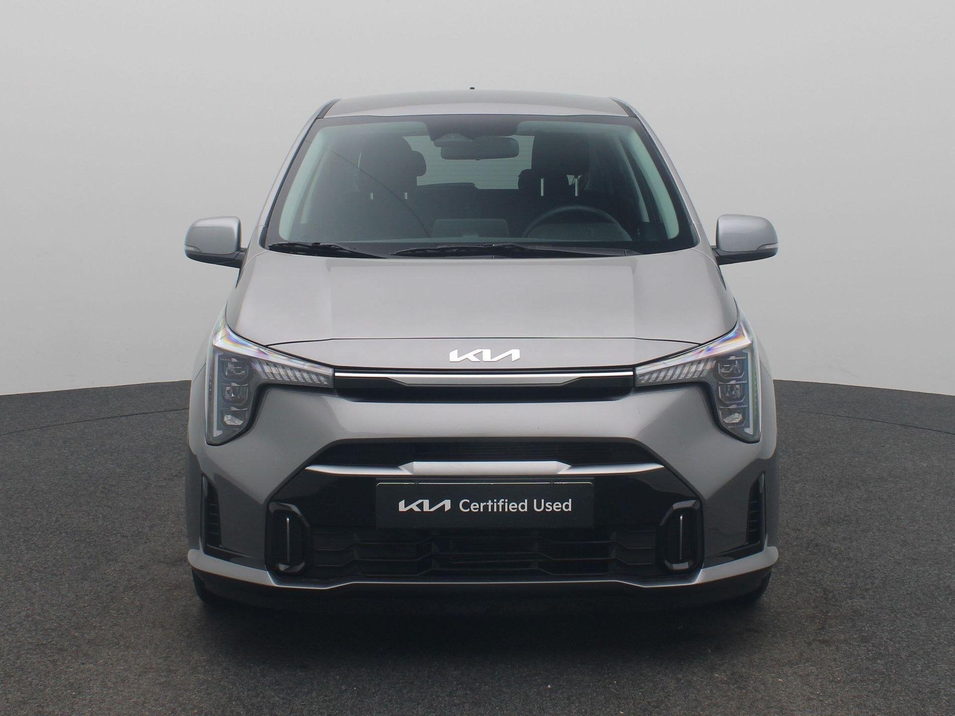 Kia Picanto 1.0 DPI DynamicPlusLine | LED | Navigatie | Airc, Auto's, Voorwielaandrijving, Dealer onderhouden, Stof, 63 pk