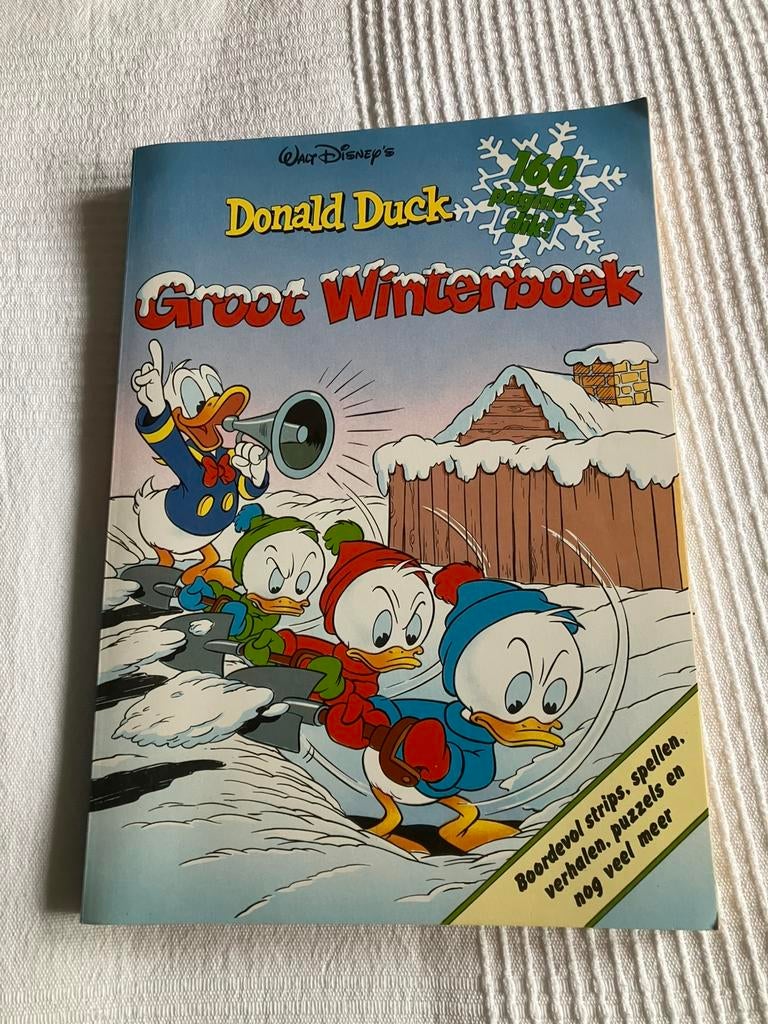 Donald Duck groot winterboek, Ophalen of Verzenden, Gelezen, Fictie algemeen