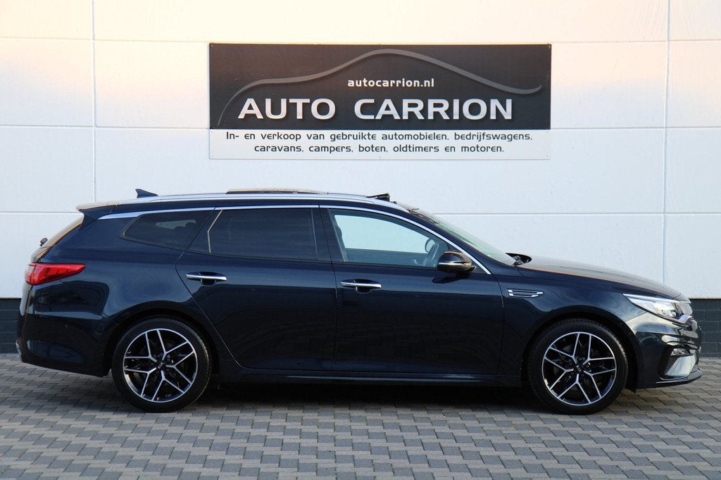 Kia Optima 1.6 T-GDI GT-Line Pano Full Option 1Ste Eig !, Auto's, Gebruikt, 4 cilinders, 179 pk, Optima