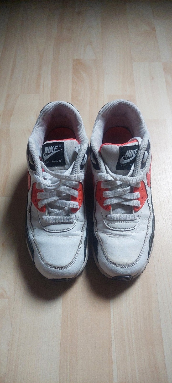 Nike Air Max Sneakers - Wit/Rood/Zwart - Maat 38, Kleding | Dames, Schoenen, Wit, Nike, Ophalen of Verzenden, Sneakers of Gympen