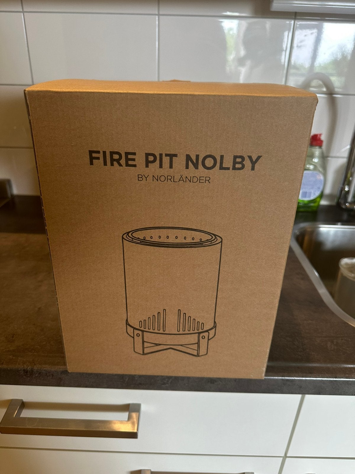 Fire pit nolby, Ophalen of Verzenden, Zo goed als nieuw