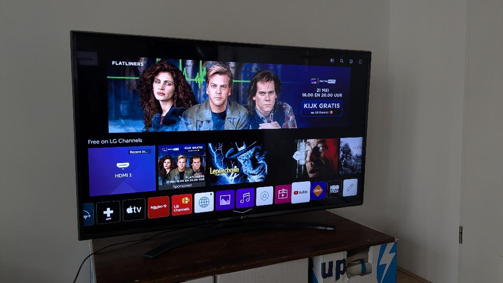 LG 49" 4K Smart TV (49UM7400PLB) - met afstandsbediening, Ophalen, 50 Hz, 100 cm of meer, 4k (UHD)