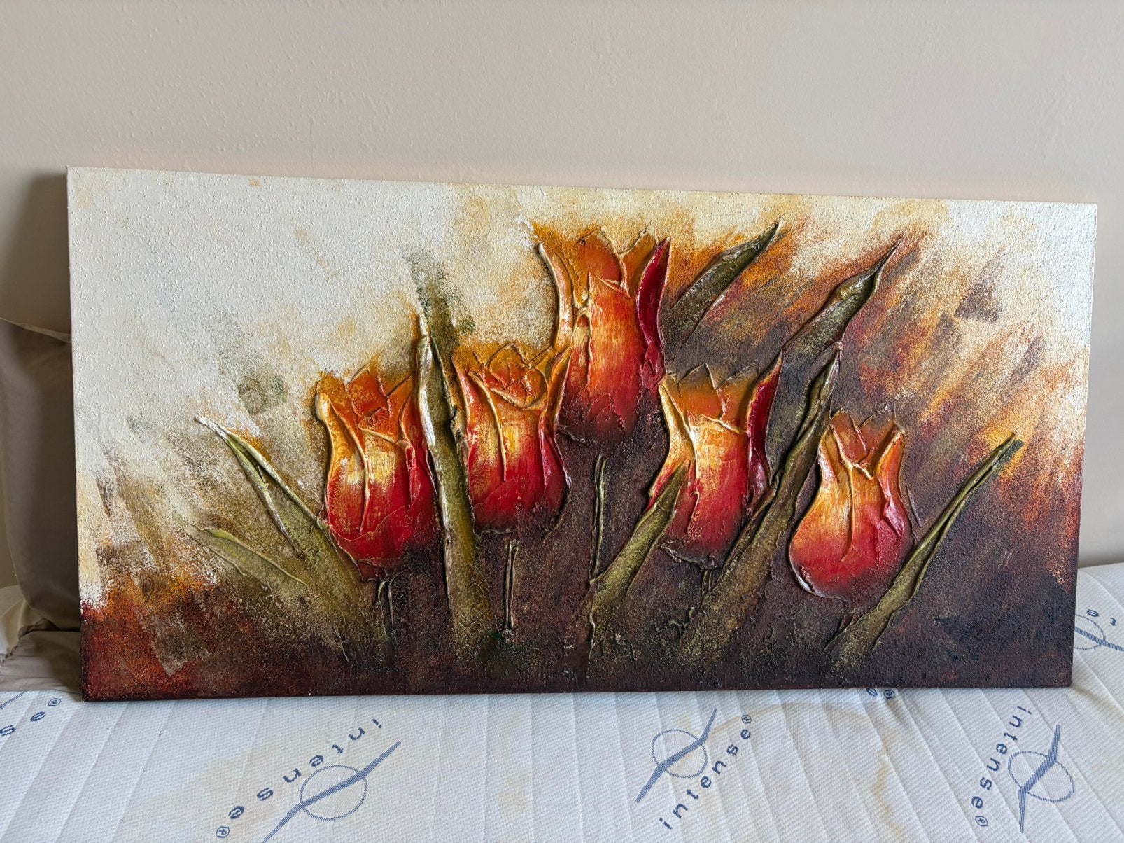 Schilderij, Antiek en Kunst, Ophalen of Verzenden, Bloemen
