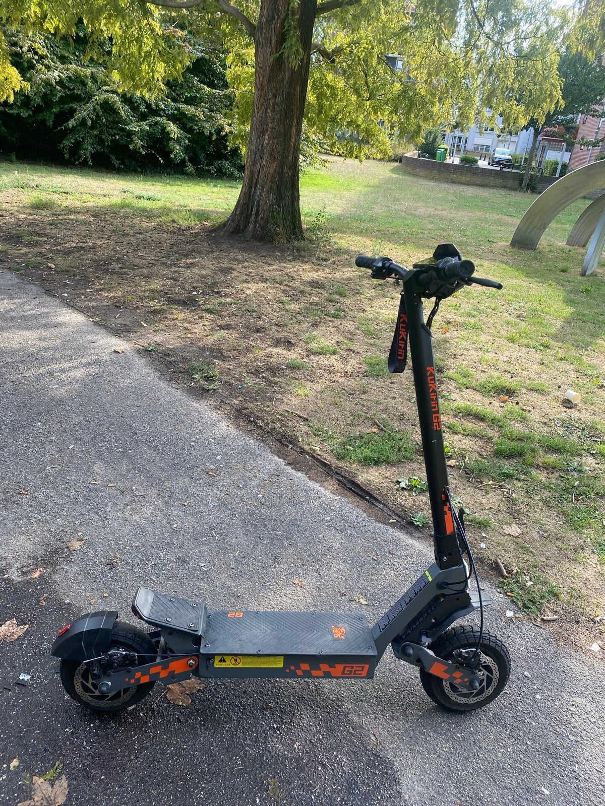 KuKirin G2 Elektrische Step - 800W, 45 km/u, 55 km bereik, Fietsen en Brommers, Steps, Ophalen of Verzenden, Zo goed als nieuw