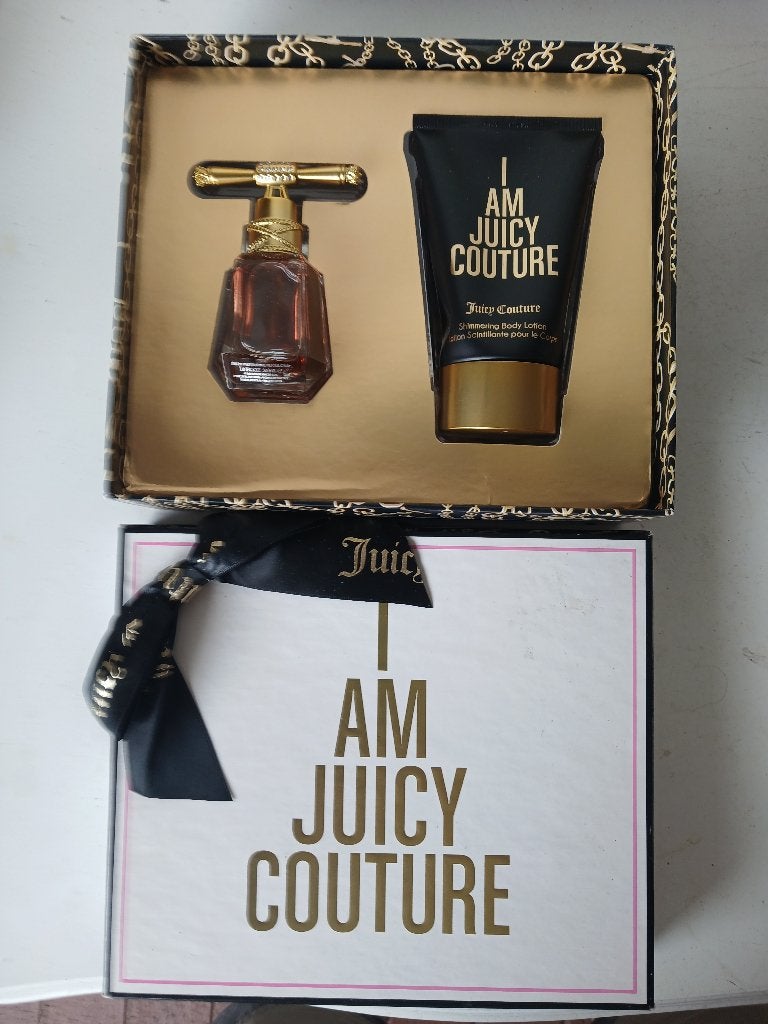 geschenkdoos Juicy Couture : I am juicy eau de parfum spray, Verzenden, Nieuw, Parfumfles, Gevuld
