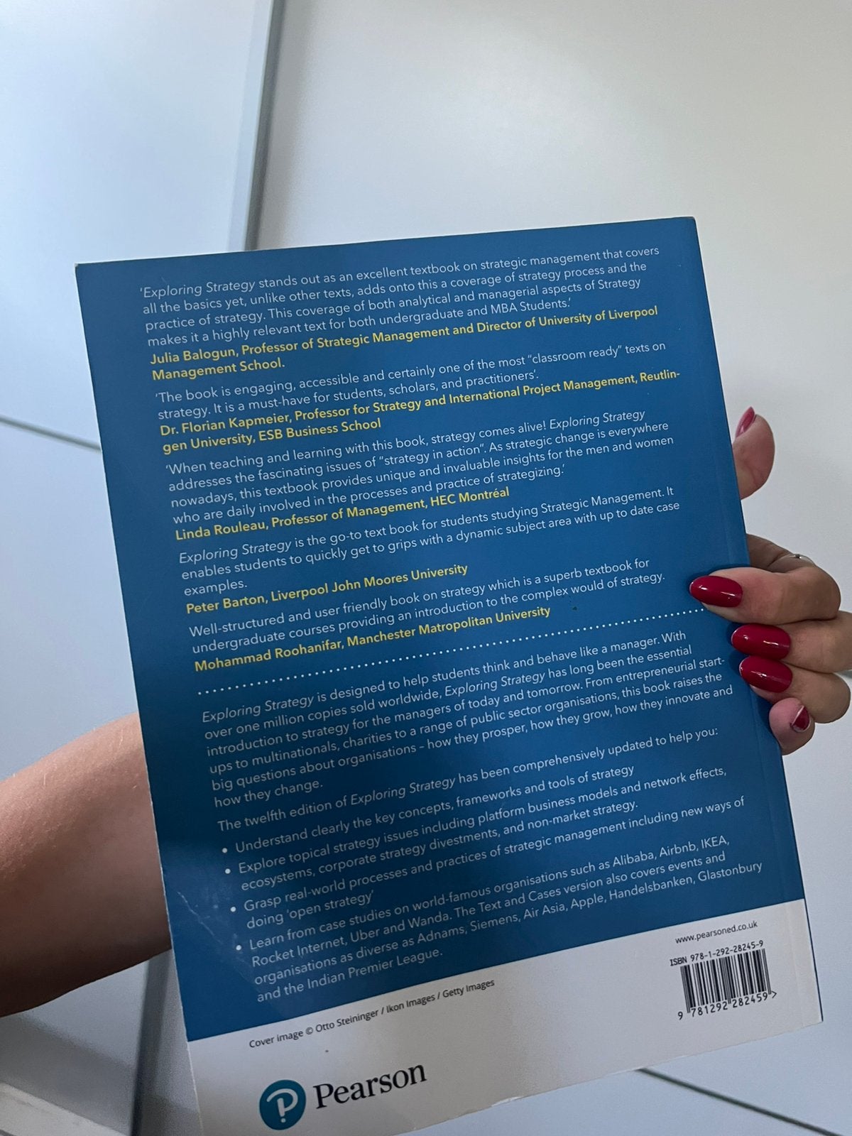 Exploring strategy twelfth edition, Ophalen of Verzenden, Zo goed als nieuw