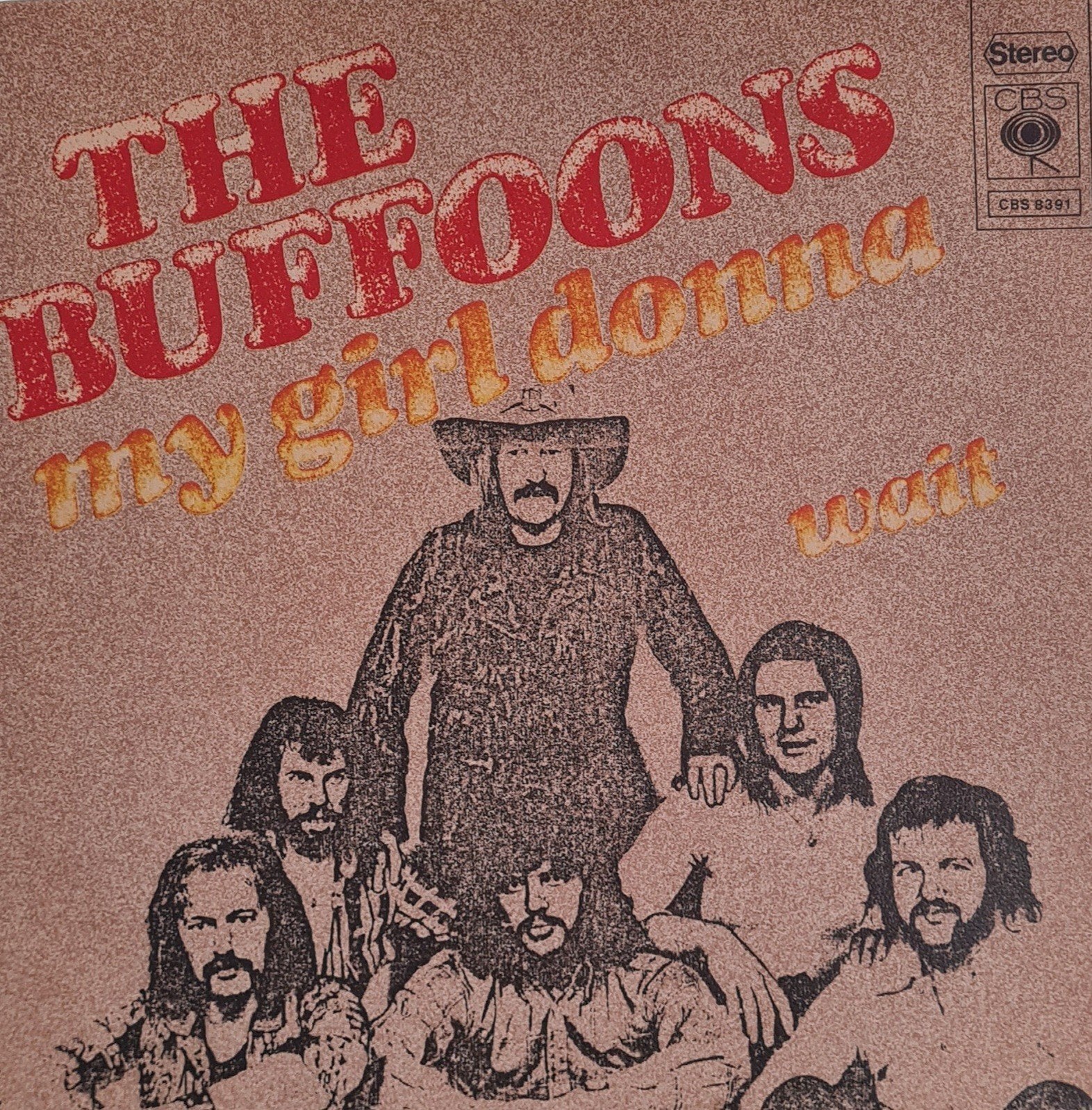 THE BUFFOONS - MY GIRL DONNA, Ophalen of Verzenden, Gebruikt, Pop