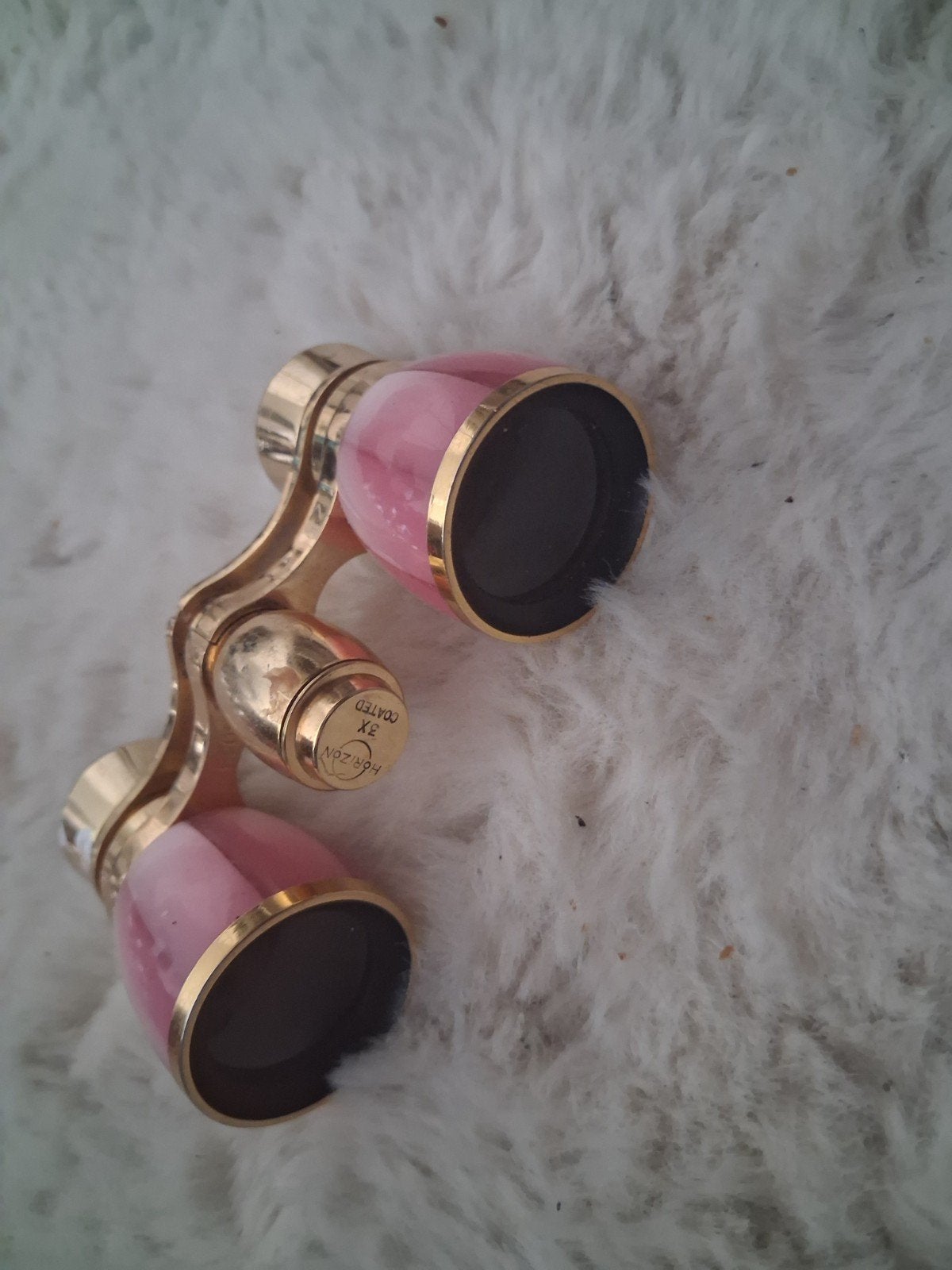 Vintage Roze Horizon Opera Verrekijker 3x Coated, Audio, Tv en Foto, Optische apparatuur | Verrekijkers, Ophalen of Verzenden