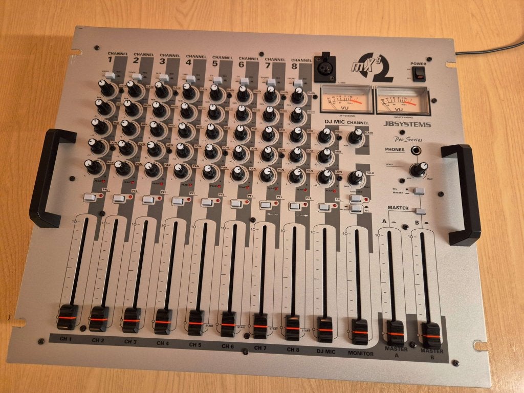 Jbsystems MX9 mengpaneel (2e hands), Info@beglec.com, Gebruikt, JBsystems, Microfooningang