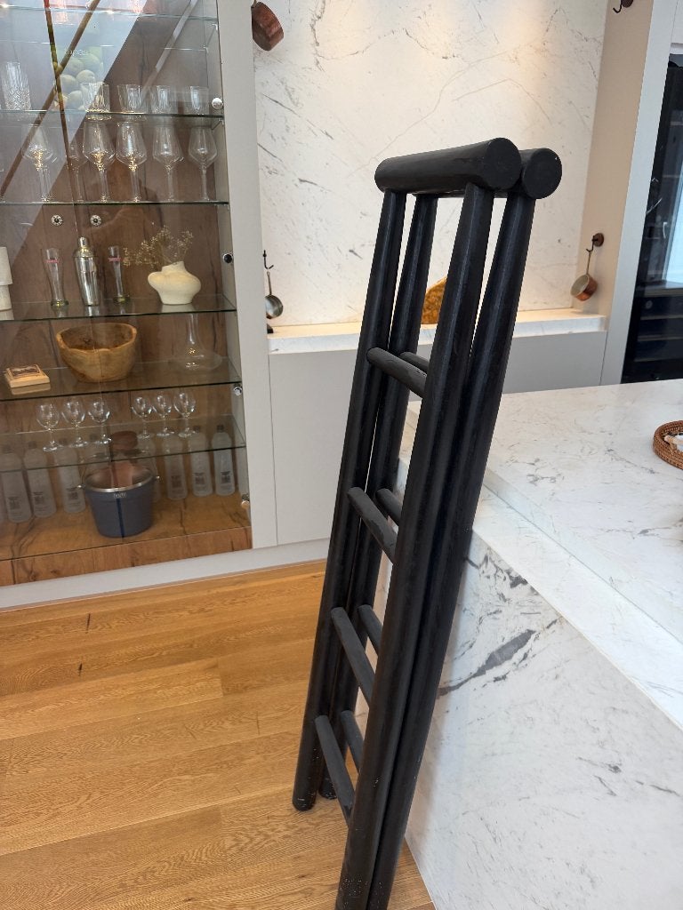 Houten trap in goede gebruikte staat., Doe-het-zelf en Verbouw, Ophalen, Gebruikt, Ladder, Minder dan 2 meter