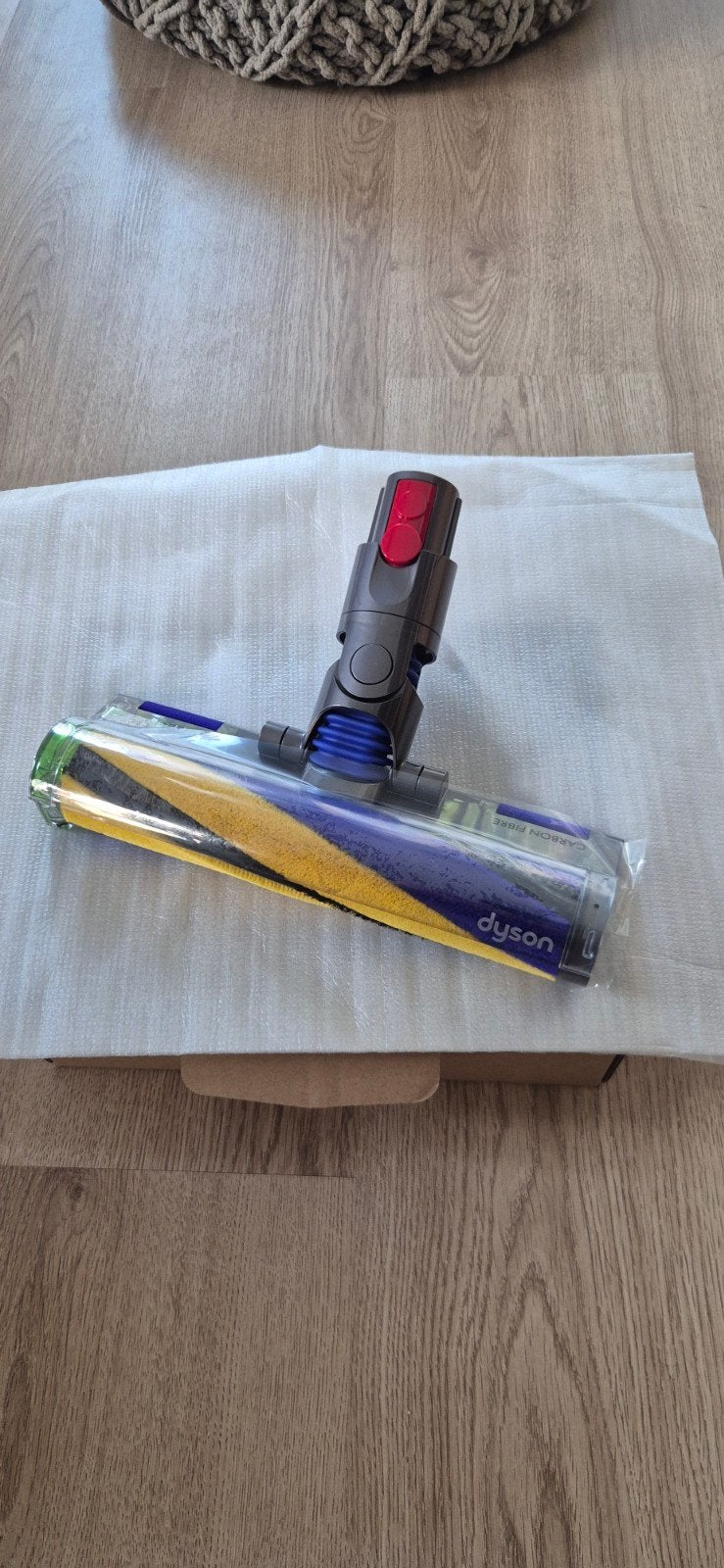 Nieuwe Dyson Fluffy Optic vloerzuigmond – voor Dyson V12, Ophalen of Verzenden, Nieuw, Geschikt voor harde vloeren, Dyson
