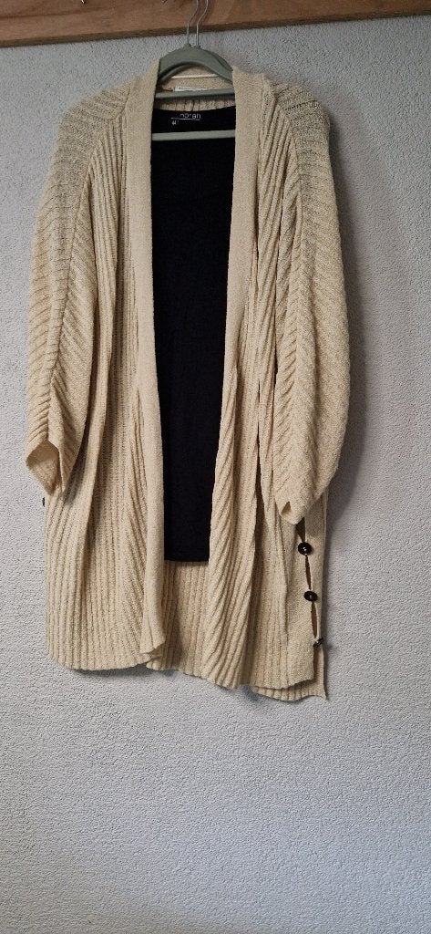 Set vest/top Norah/Encuentro Maat L/44, Kleding | Dames, Overige typen, Verzenden, Beige, Zo goed als nieuw