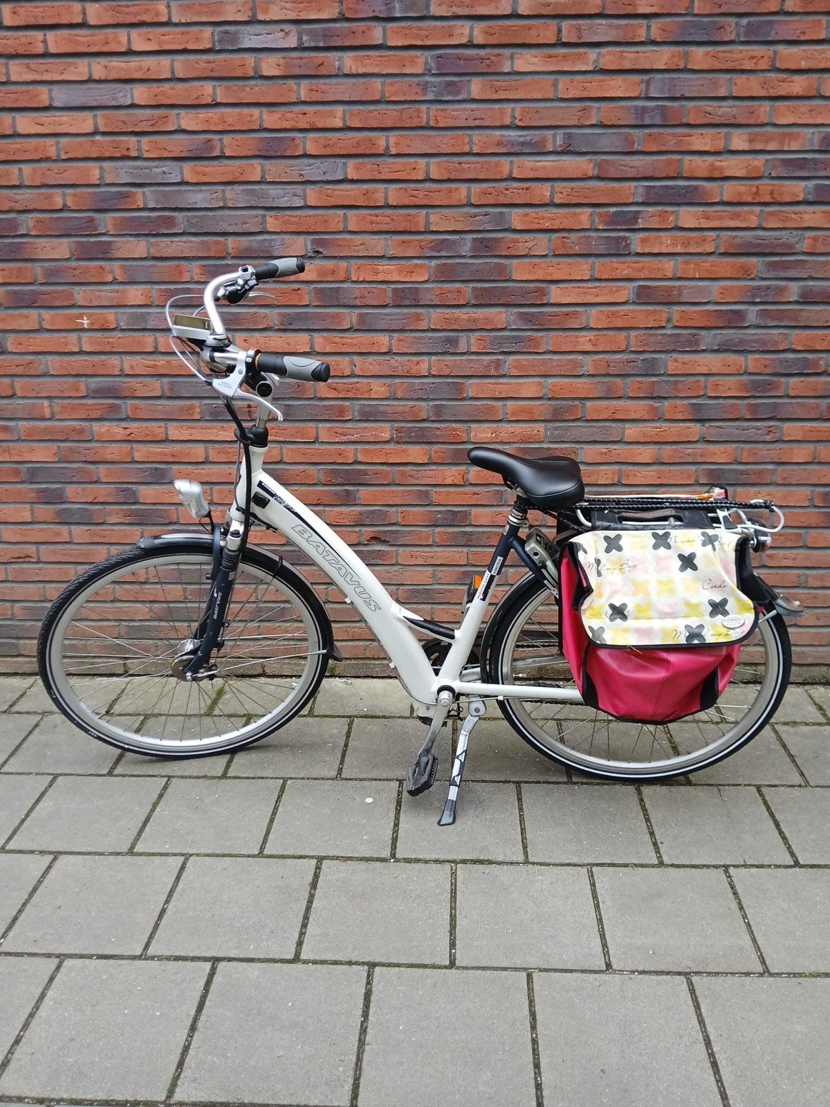 Batavus Damesfiets met Lage Instap en Fietstassen, Fietsen en Brommers, Fietsen | Dames | Damesfietsen, Ophalen, Velgrem, Batavus