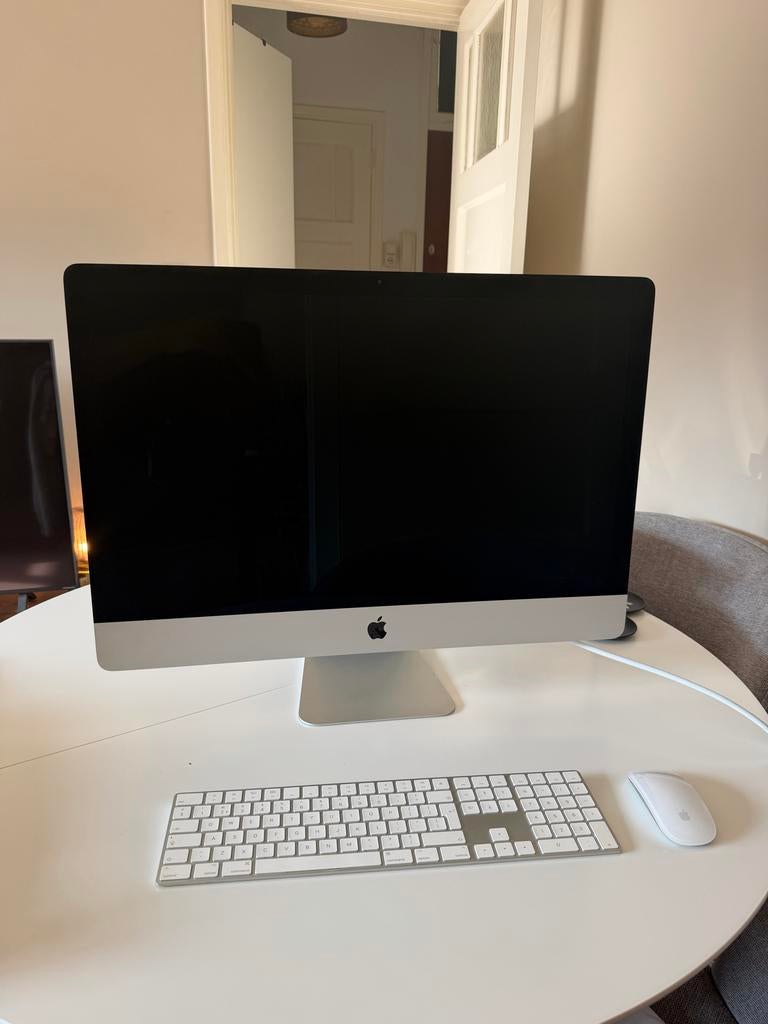 Apple iMac 27 inch met Magic Keyboard en Magic Mouse, Computers en Software, Apple Desktops, Verzenden, IMac, Zo goed als nieuw