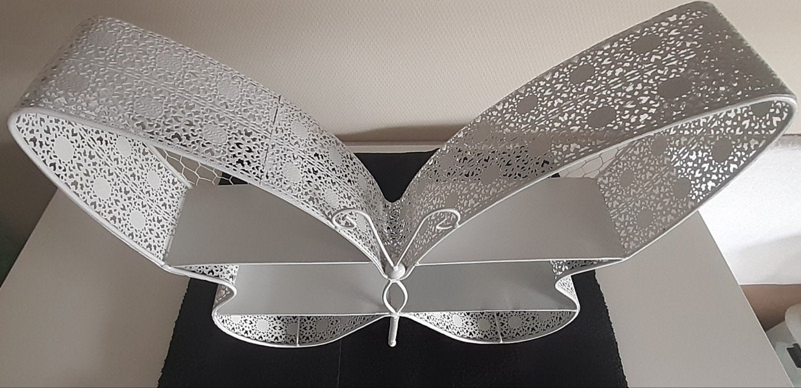 Vlinder muur accessoires., Metaal, Gebruikt, Decoratieobject, Ophalen of Verzenden