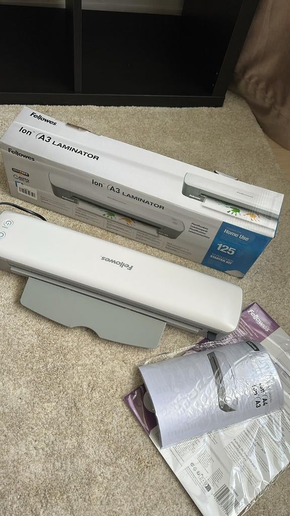 A3 Laminator Fellowes Ion, Diversen, Ophalen of Verzenden, Nieuw