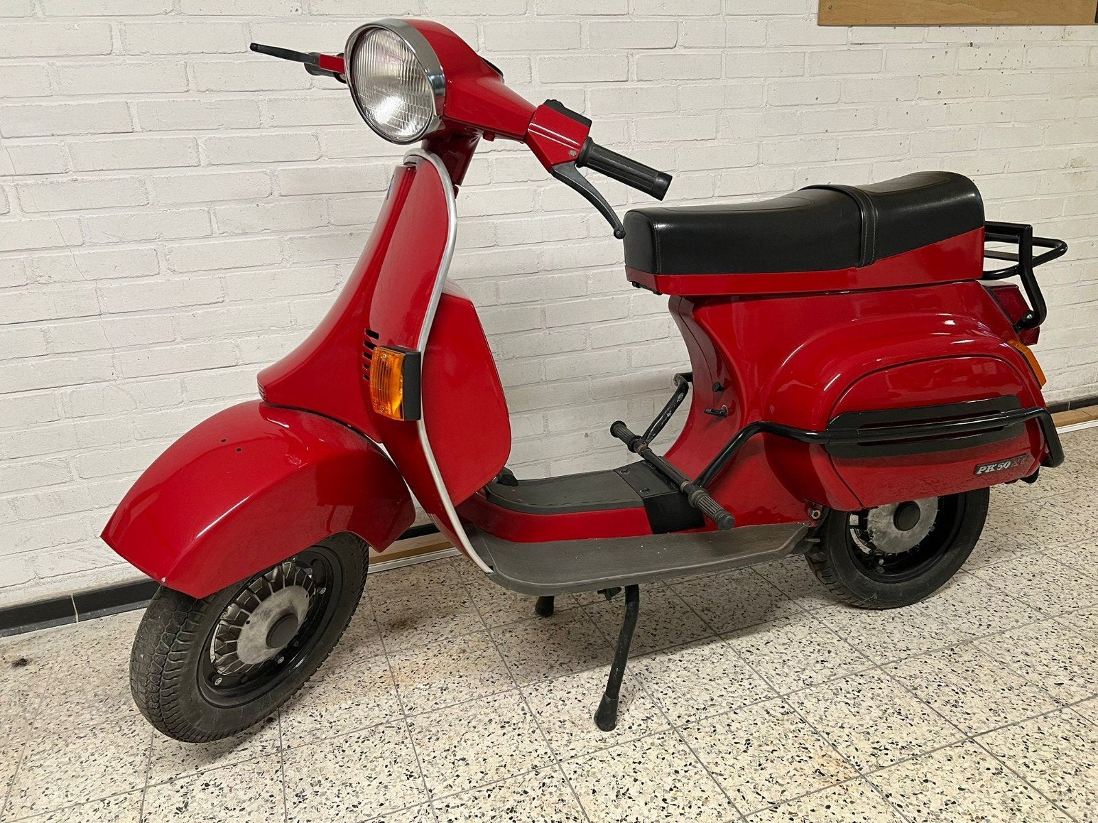 Vespa PK50XL rood oldtimer, Ophalen, Maximaal 45 km/u, 3 versnellingen, Overige merken