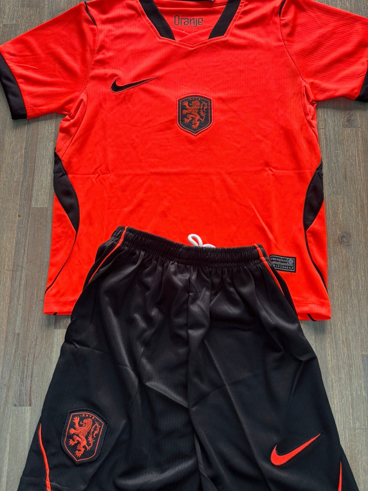 Nederlands elftal Kinder Tenues NIEUW Thuis+Uit alle maten!, Maat XS of kleiner, Ophalen of Verzenden, Nieuw, Set