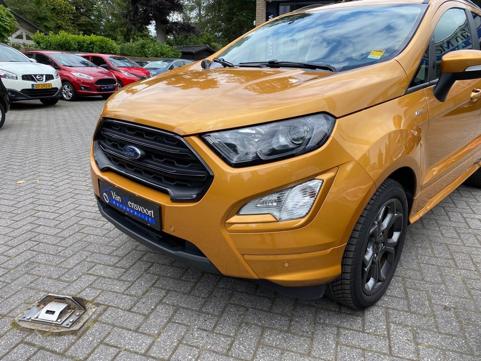 Ford EcoSport 1.0 EcoBoost ST-Line Navi|Schfdak|CarPlay|Came, Auto's, Voorwielaandrijving, Dealer onderhouden, 125 pk, Gebruikt