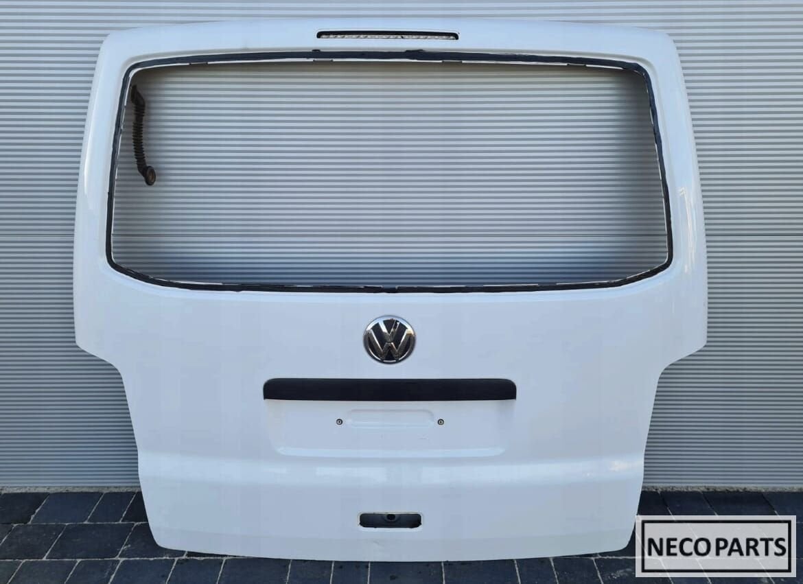 VW TRANSPORTER T5 FACELIFT LB9A ACHTERKLEP ORG. OP AANVRAAG!, Auto-onderdelen, Carrosserie en Plaatwerk, Gebruikt, -, Volkswagen