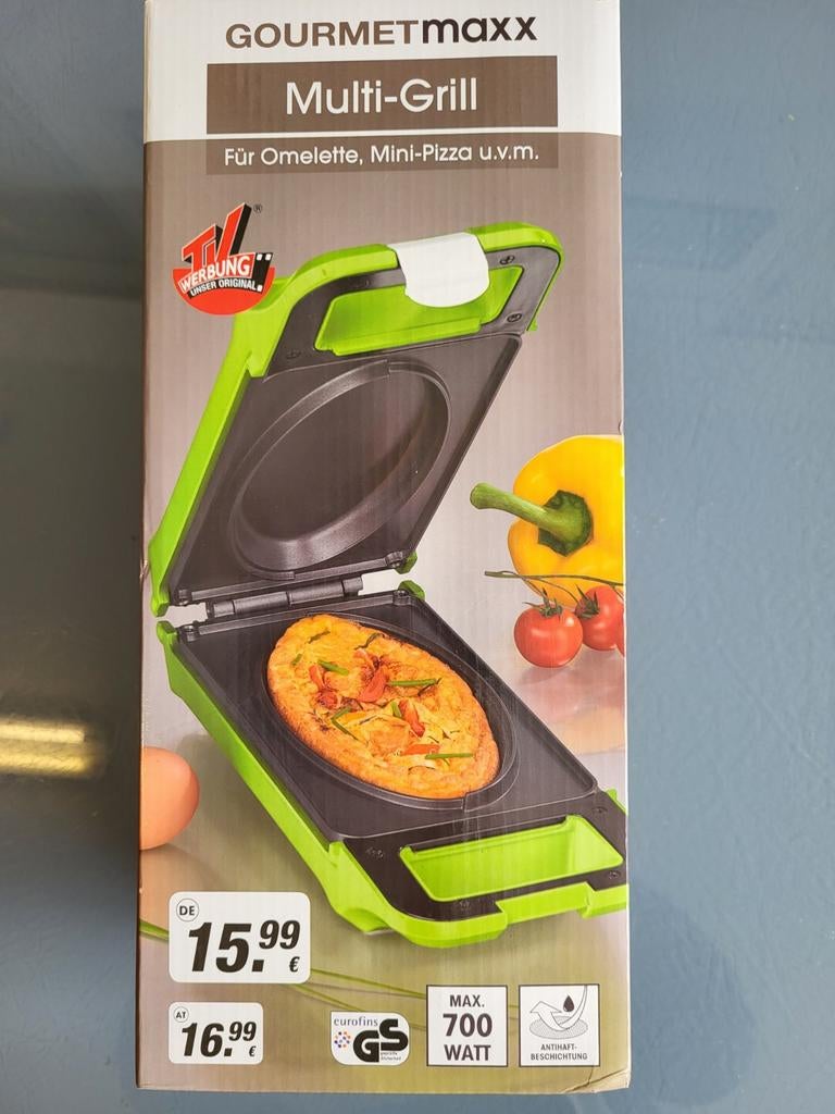 te koop nieuwe Multi-Grill, Witgoed en Apparatuur, Contactgrills, Ophalen of Verzenden, Nieuw