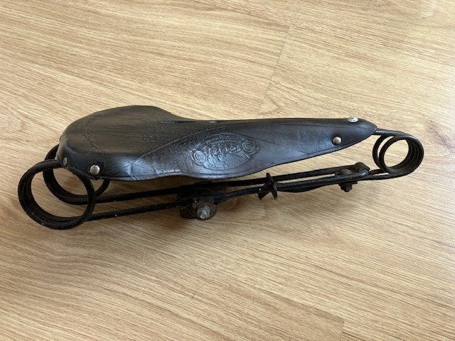 Lepper hangmat zadel vintage klassieker oldtimer transport, Gebruikt, Leer, Lepper, Ophalen of Verzenden