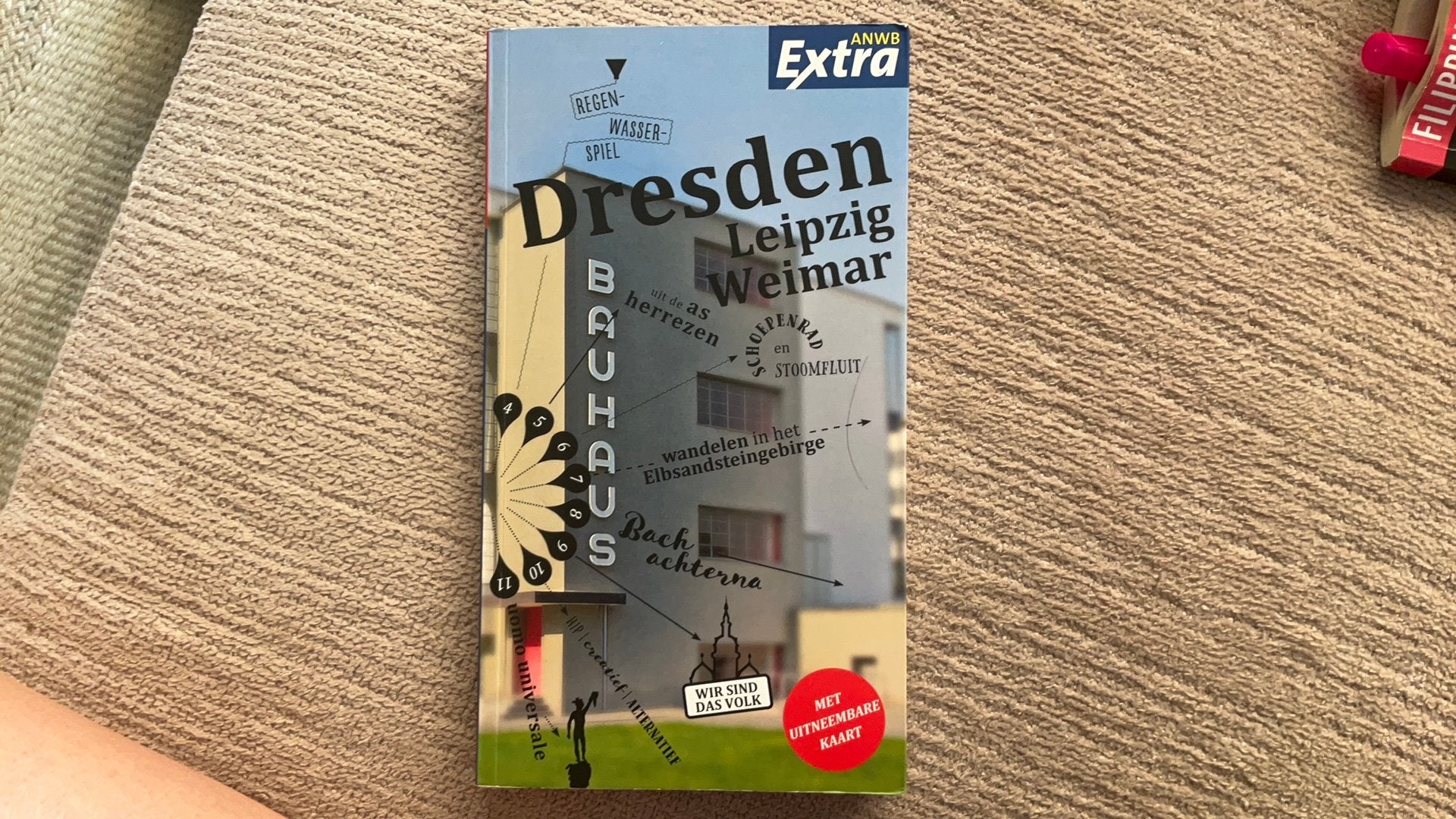 Reisgids Dresden, Leipzig, Weimar ANWB Extra incl. kaart, Boeken, Reisgidsen, Gelezen, Europa, Ophalen of Verzenden, Reisgids of -boek