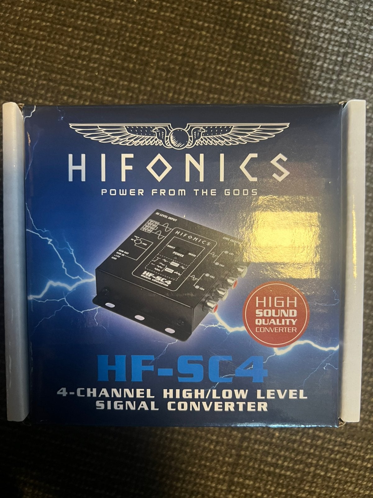 Hifonics HF SC4 high low converter, Hifonics@de, Verzenden, Nieuw, Hifonics
