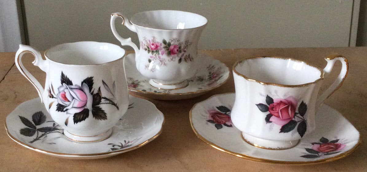 Royal Albert en Royal countess kop en schotels, Antiek en Kunst, Ophalen of Verzenden