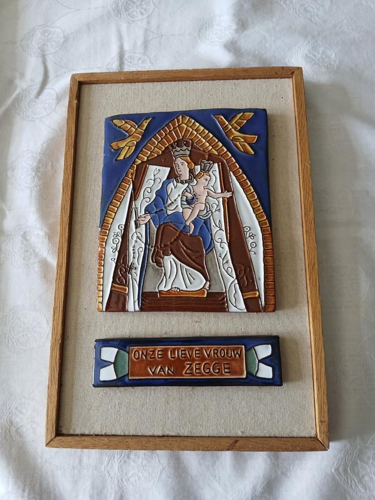 Tegel van Henk Potters, onze lieve vrouw van Zegge, Ophalen of Verzenden