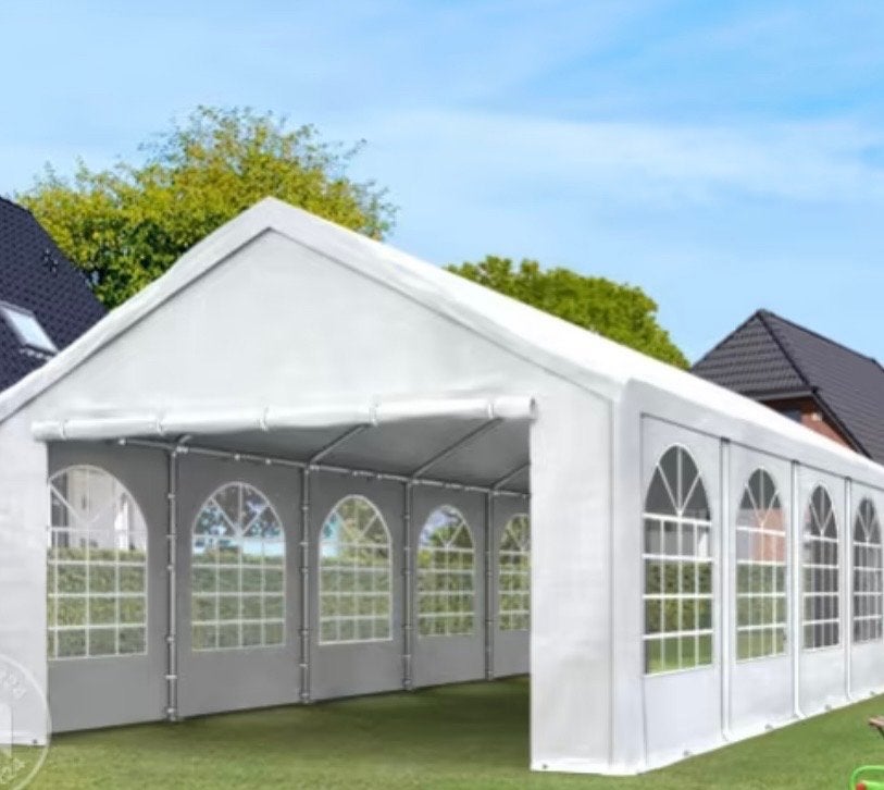 Sediamo Partytent pavilion tent 4x8m Wit - zgan in doos, Ophalen, Partytent, Nieuw, 4 tot 6 meter