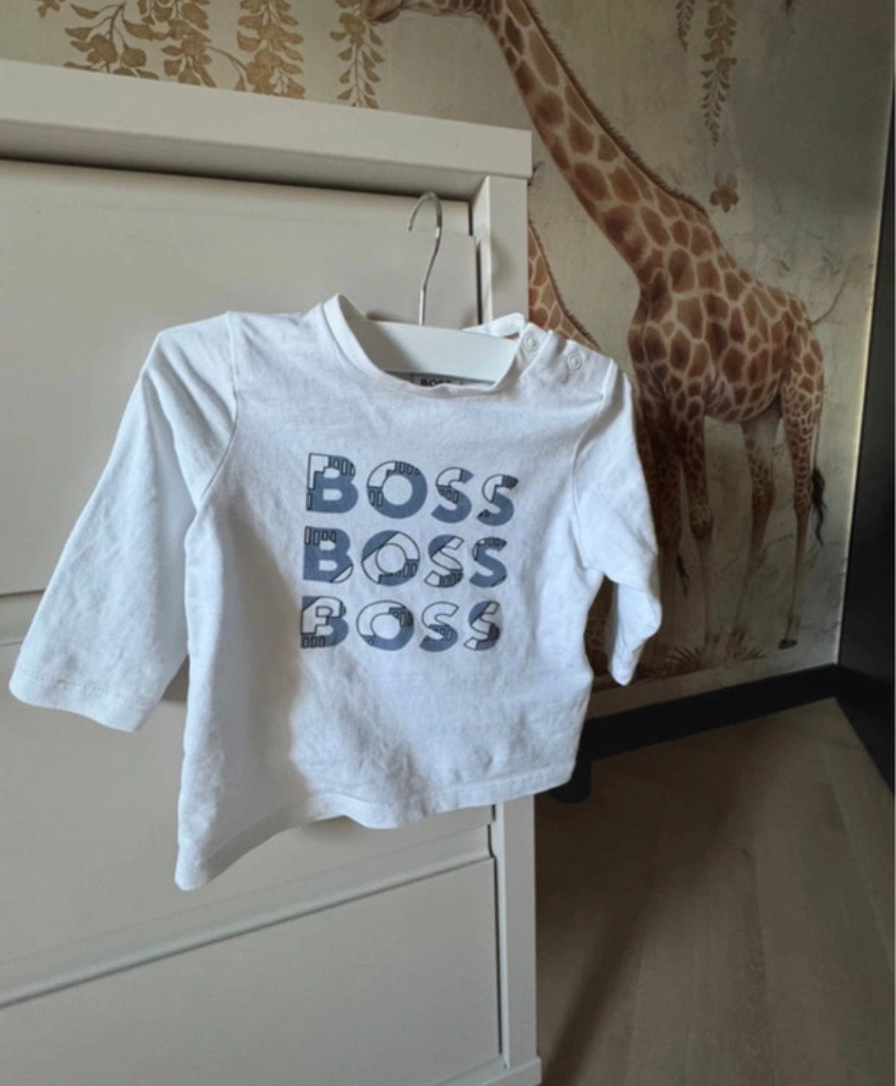 Hugo boss shirt, Kinderen en Baby's, Ophalen of Verzenden, Zo goed als nieuw, Jongetje, Shirtje of Longsleeve